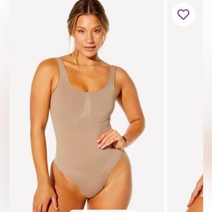 YITTY Nearly Naked Shaping Thong Body Suite Xl/XXL NWT